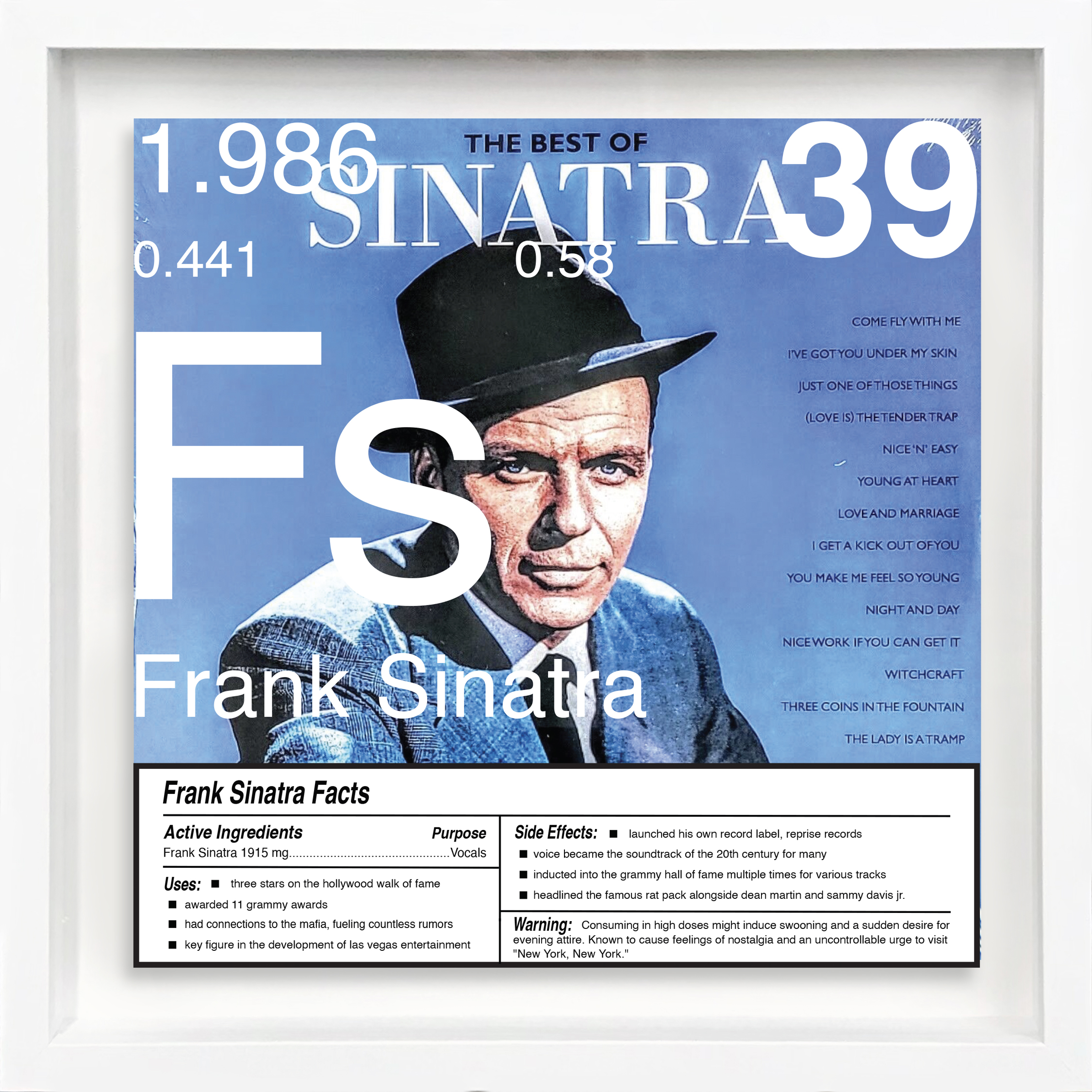 Frank Sinatra artwork